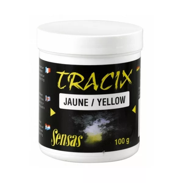 Sensas Tracix Geel Lokvoer Kleurstof 100gr