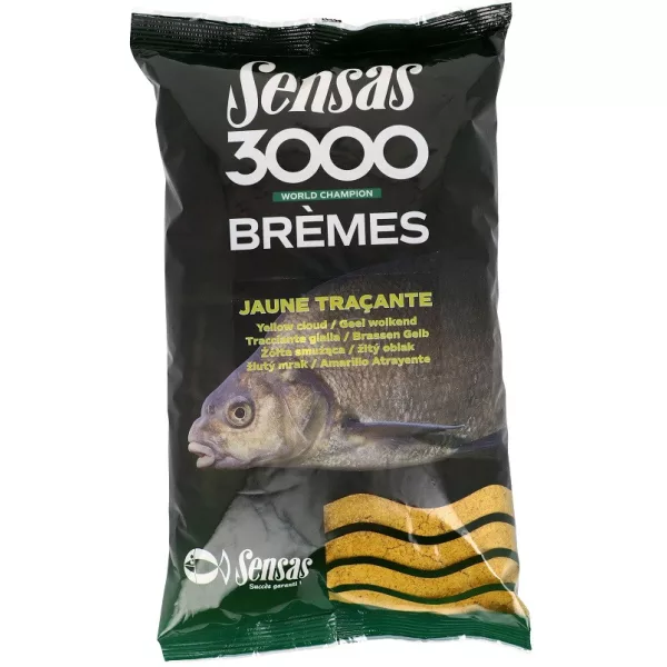 Sensas 3000 Bremes Yellow Cloud Voer 1Kg