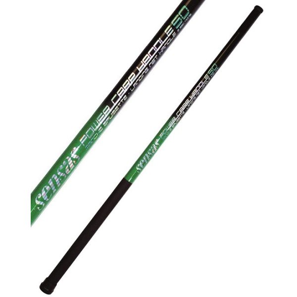 Sensas Power Carp 50 4,5m 4-delig Schepnetsteel