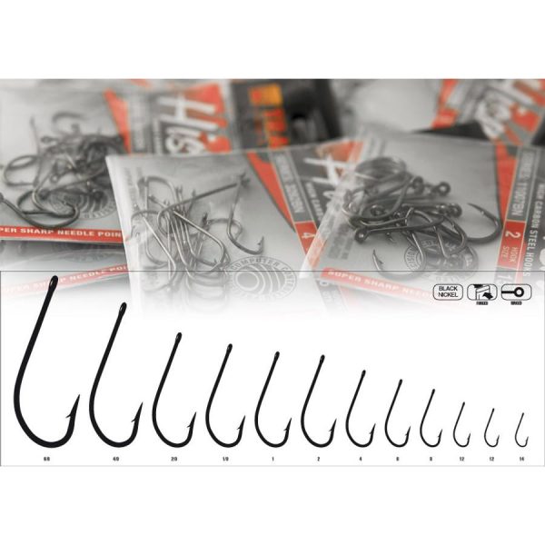 Trabucco Hisashi 11011 1/0 Roofvis Haak 13st