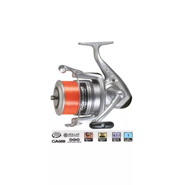 Trabucco Oceanic Pro Surf 8000 W/Line Molen met voorslip