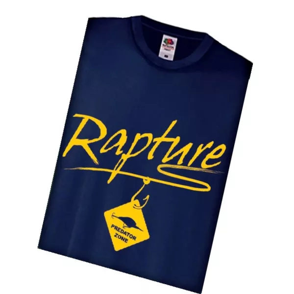 Rapture Predator Zone T-Shirt Navy Polo L