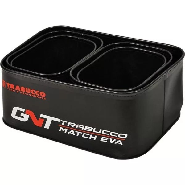 Trabucco GNT Match EVA Groundbait Voerbak 5-delige Voermengset
