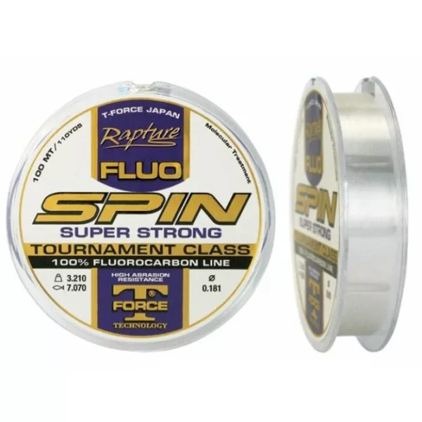 Rapture Spin Fluorocarbon 100m 0,18mm Monofil Hoofdlijn