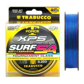   Trabucco T-Force XPS Surf Soft+Abrasion Mark System 300m 0,28mm Monofil Hoofdlijn