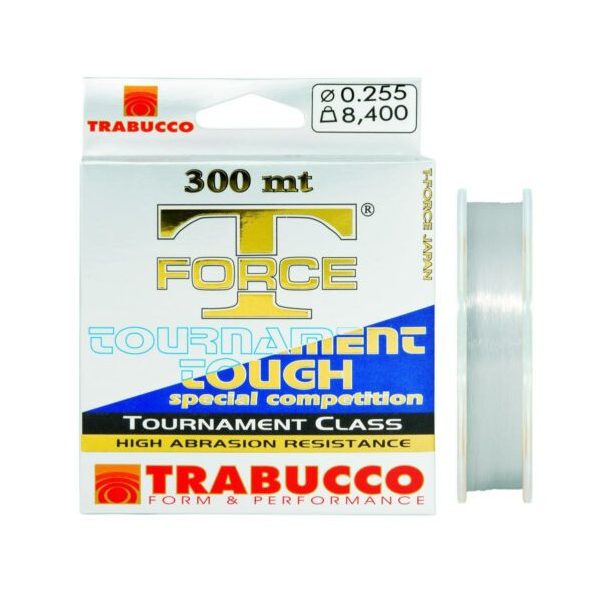 Trabucco T-Force Tournament Tough 150m 0,185mm Monofil Hoofdlijn