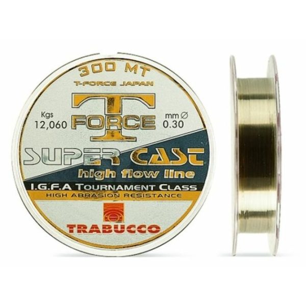 Trabucco T-Force Super Cast 150m 0,128mm Monofil Hoofdlijn