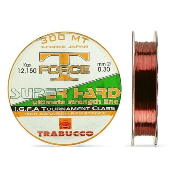 Trabucco T-Force Super Hard 300m 0,30mm Monofil Hoofdlijn