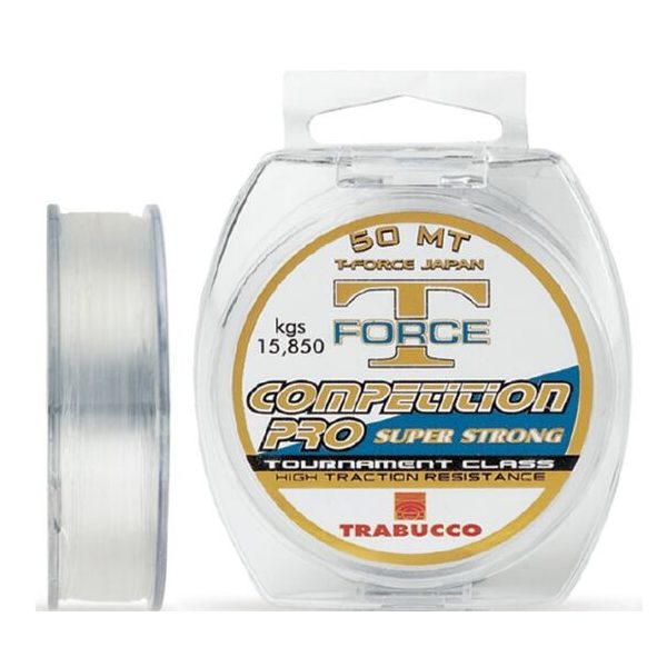 Trabucco T-Force Competition Pro 50m 0,10mm Monofil Voorslaglijn