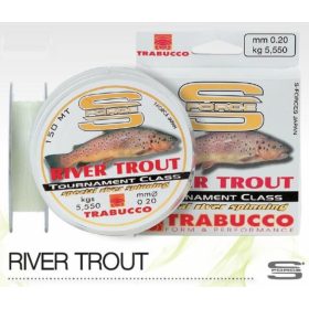   Trabucco S-Force Spin-Rivier Forel 150m 0,30mm Monofil Hoofdlijn