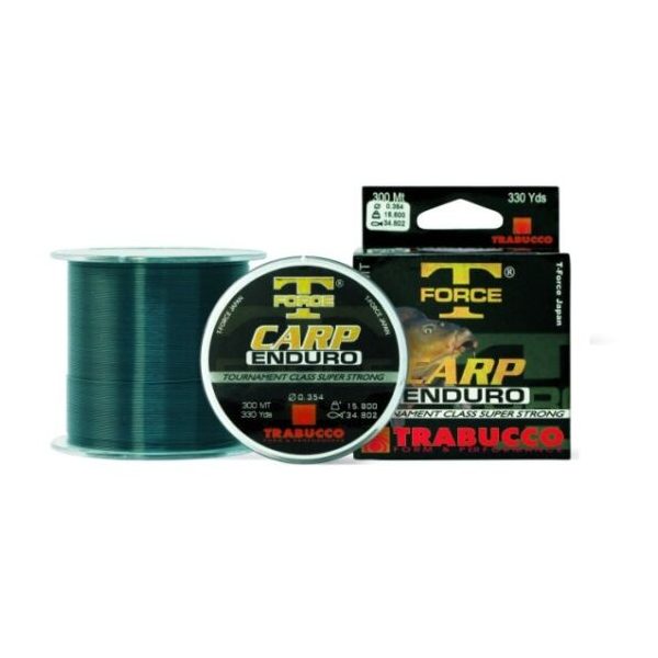 Trabucco T-Force Carp Enduro 1200m 0,25mm Monofilament Hoofdlijn
