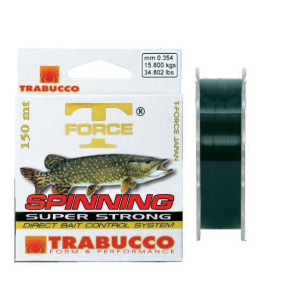 Trabucco T-Force Spin Pike 150m 0,22mm Monofil Hoofdlijn