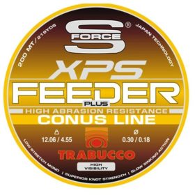   Trabucco S-Force Feeder Plus Conus 200m 0,35-0,25mm Monofil Hoofdlijn