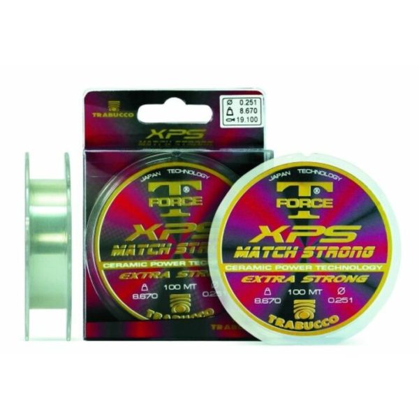 Trabucco T-Force XPS Match Strong 100m 0,14 Monofilament Hoofdlijn