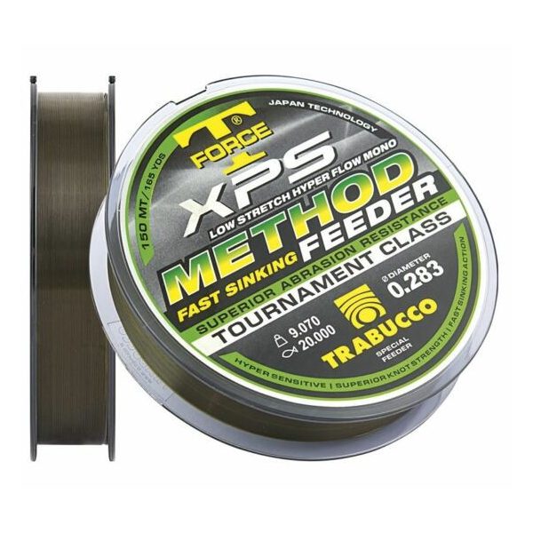 Trabucco T-Force XPS Method Feeder 150m 0,20mm Monofilament Hoofdlijn