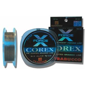   Trabucco X-Force Corex Pe Coated 100m 0,10mm Gevlochten Hoofdlijn