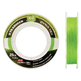   Trabucco Dyna-Tex X4 Power 150m 0,063mm Lime Geel Gevlochten Hoofdlijn