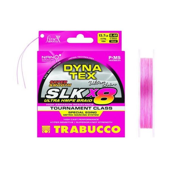 Trabucco Dyna-Tex SLK X8 Special EGI 150m 0,148mm Gevlochten Hoofdlijn