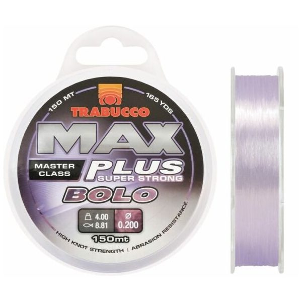 Trabucco Max Plus Line Bolo 150m 0,14mm Monofil Hoofdlijn