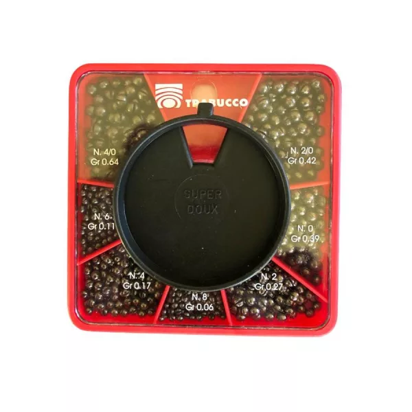 __Trabucco__ GNT Match Loodhagelset XL-Inglese 08-4/0 - 0,06-0,64gr