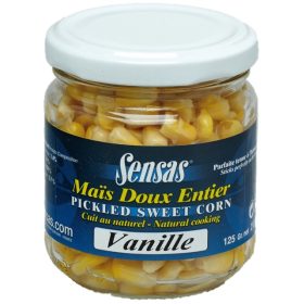 Sensas Vanille Maïskorrels in Glas als Aas 212ml