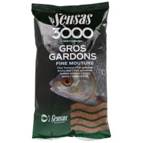 Sensas 3000 Gros Gardons Fine Texture Voer 1kg