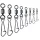 Trabucco Rolling Hooked Snap 18 Wartel 12st