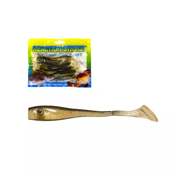 Arno Sphere Minnow Grijs 10cm Plastic Aas 10 stuks