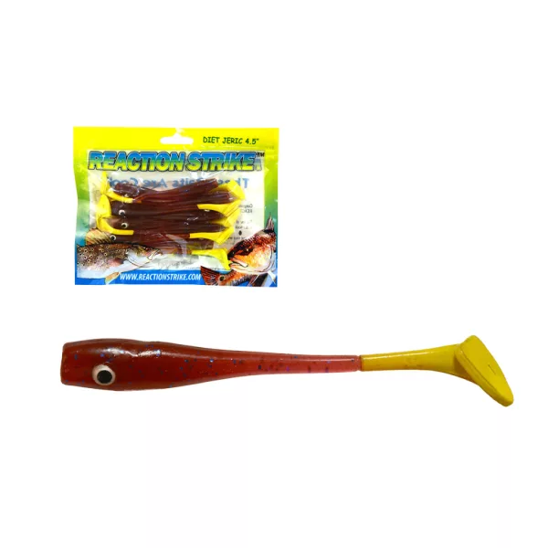Arno Sphere Minnow Claret-Yellow 11cm Plastic Kunstaas 10st
