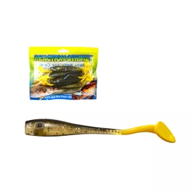 Arno Sphere Minnow Gray-Yellow 11cm Plastic Kunstaas 10st