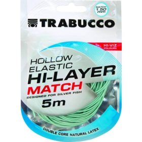   Trabucco Hi-Layer Hollow Elastic Match Vaste Hengel Elastiek 1,5mm 5m