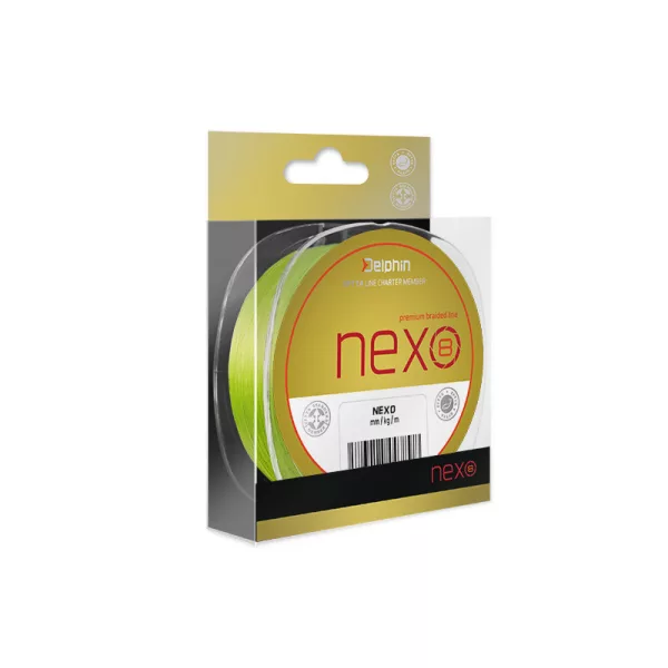 Delphin NEXO 8 fluo 130m 0,18mm 25,6lbs