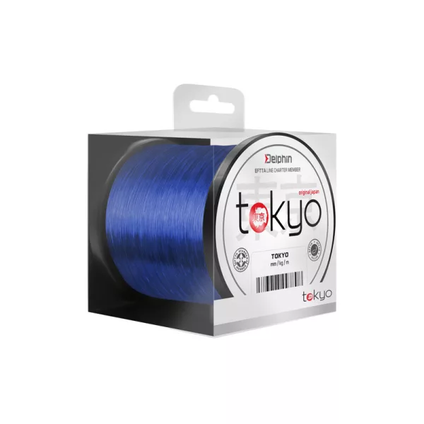 Monofil Delphin TOKYO blauw 0,33mm 18lbs 600m