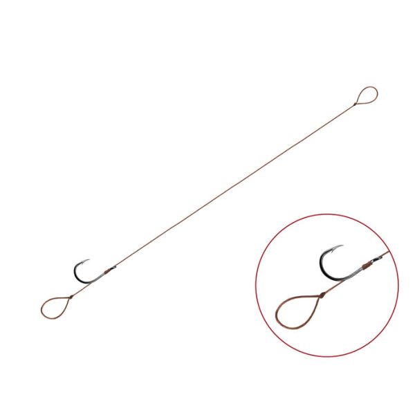 Feeder gebonden haak Delphin Proxi 8 Loop / 6st 12cm #6