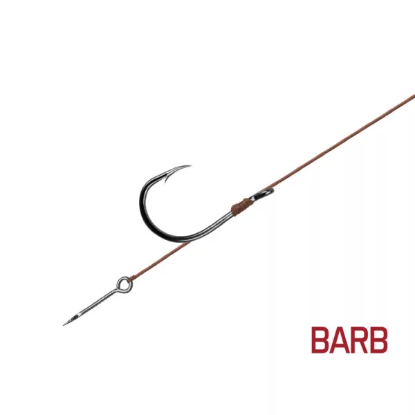 Delphin Proxi Sting Gebonden Haak 12cm / 0,10mm / BARB #6 / Sting 7mm