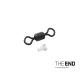 Delphin THE END Wartel Ronnie #9 + rubberen stopper / 20+10st maat 9