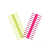 Delphin Q-Stop Stopper Geel-Roze 7mm