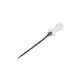 Delphin STINGER aaspen + met siliconenring / zwart / 12 stuks 15mm