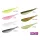 Delphin D-SHOT Rubbervis Spring 85mm - 5 stuks - Drop Shot