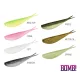 Delphin D-SHOT Rubbervis Spring 85mm - 5 stuks - Drop Shot