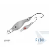 Delphin Rybo SNOW #8 - 0,5gr - Spinner - Haakmaat #8