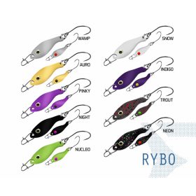 Delphin Rybo NEON #8 - 0,5gr - Spinner - Haakmaat #8