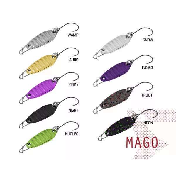 Delphin Mago PINKY #8 - 2gr - Spinner - Haakmaat #8
