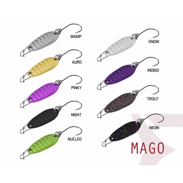 Delphin Mago TROUT #8 - 2gr - Spinner - Haakmaat #8