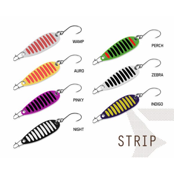 Delphin Strip PERCH #8 - 2gr - Spinner - Haakmaat #8
