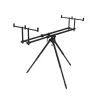 Tripod Delphin TPX3 BlackWay voor 3 hengels