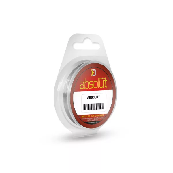Delphin ABSOLUT 50m/transparant 0,16mm 5,6lbs