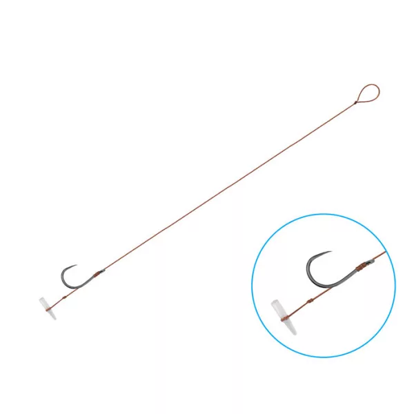 Feeder gebonden haak Delphin Proxi 8 Quickstop / 6st 8cm #6 SM