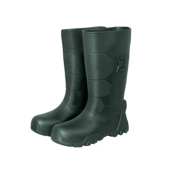 Delphin - BRONTO Groen - Rubberlaarzen zonder voering - 36 - Lente kleding, Herfst kleding - Laarzen