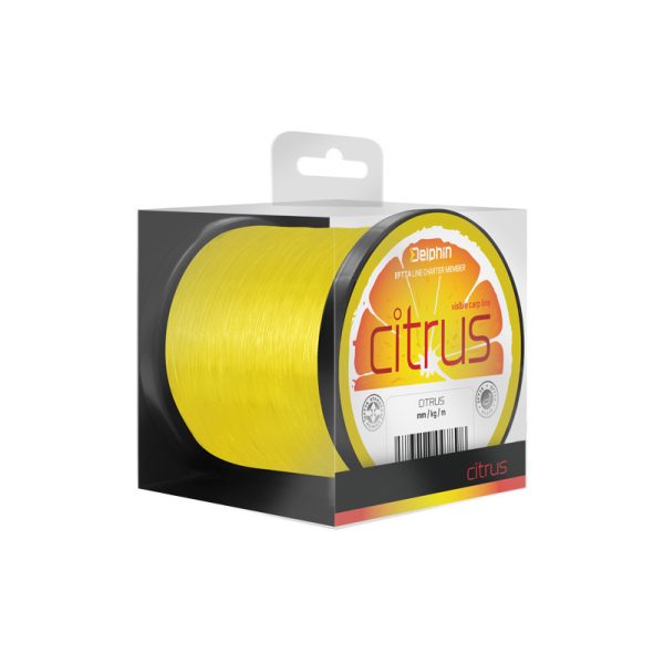 Delphin CITRUS / geel 0,30mm 15lbs 1200m